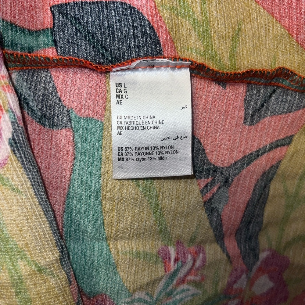 INC International Concepts Tropical Print Maxi Skirt - Picture 4 of 7